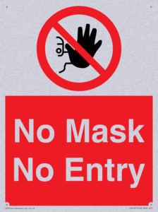 No Mask No Entry